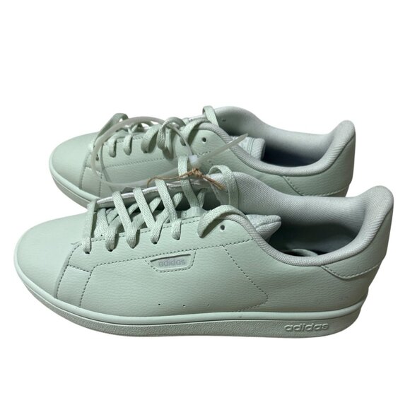 Adidas Size 8.5 Casual Advantage Lace Up Low Top Sneaker Shoes Mint Green - Picture 7 of 11